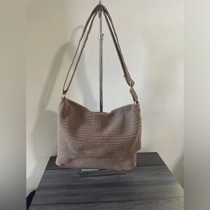 👜 The Sak Cream Crochet Hobo Bag handmade